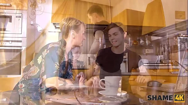 SHAME4K. Man obtains a chance to fuck nice woman in stockings