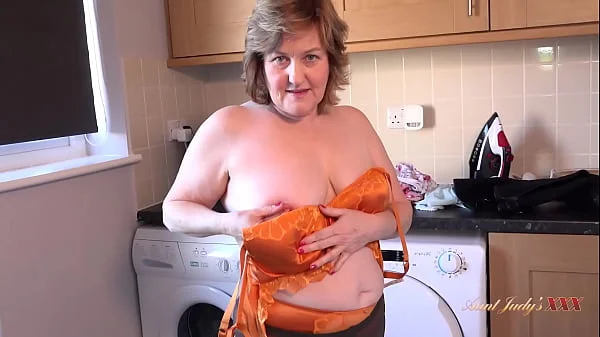 AuntJudysXXX - Your 58yo Housewife Mrs. Kugar Sucks Your Cock (POV)