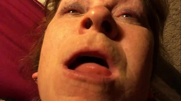 Granny's Cum Show & Swallow