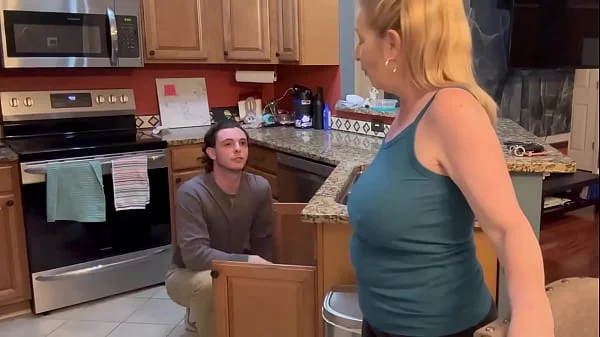 Danni Jones' Son's Friend Fixes Her House and Her Tight Milf Pussy